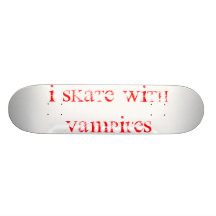 I RUN SKATE VAMPIRES SKATEBOARD DECKS