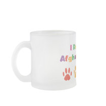 I Run With Afghan Hounds Mugs