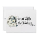 I Run With The Wolves -- Vampires invitations