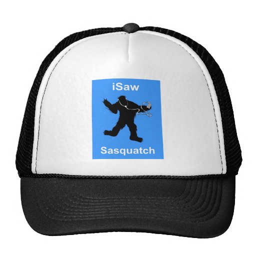i Saw Sasquatch Music Hat