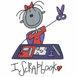 I Scrapbook embroidered shirts