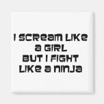 i scream like magnet ninja