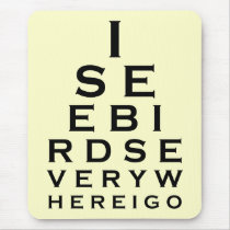 I See Birds Eyechart