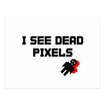I See Dead Pixels Postcards