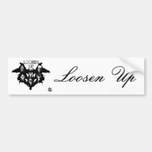 I See Loosen Up bumper sticker