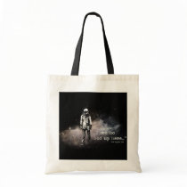 I see no god up here canvas bags