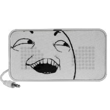 I See What You Did Comic Face Mini Speakers
