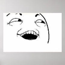 I See What You Did Comic Face Posters