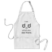 I see what you did there aprons