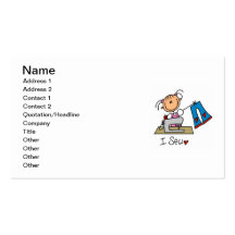 I Sew Business Card