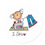 I Sew stickers
