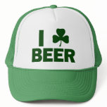 I Shamrock Beer hats