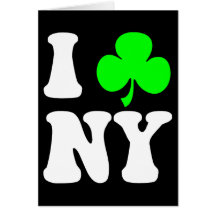 I shamrock NY Cards