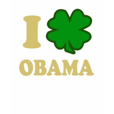 I shamrock Obama t shirts by clonecire