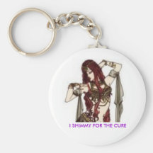 I SHIMMY FOR THE CURE key chain...