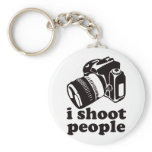 I Shoot People! keychains