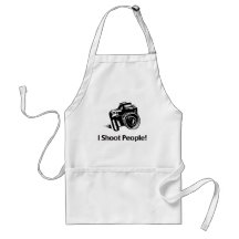 I Shoot People Photographer Aprons