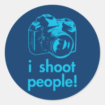 i shoot people photographer photography funny sticker