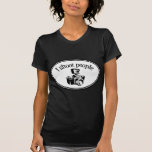 I Shoot People Retro Photographer's Camera B&W Tshirt