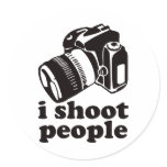 I Shoot People! stickers