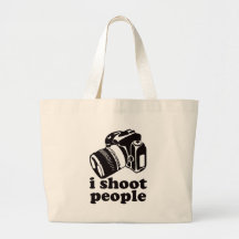 I Shoot People! Tote Bags