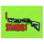 I SHOTGUN ZOMBIES flyers