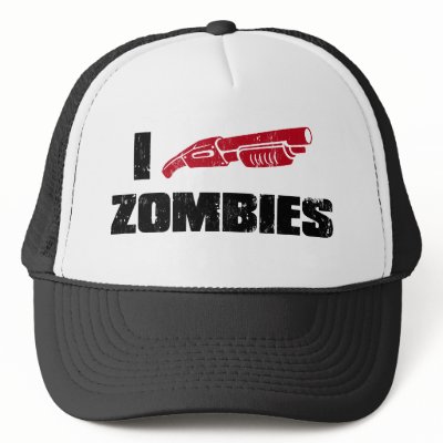 i shotgun zombies mesh hats by strk3