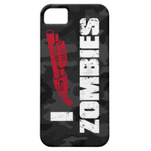 i shotgun zombies iPhone 5 case