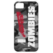 i shotgun zombies iPhone 5 case