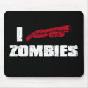 i shotgun zombies mousepads