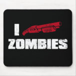 i shotgun zombies mousepads