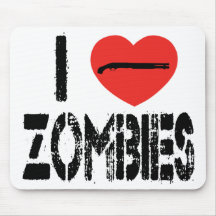 I Shotgun Zombies Mousepad