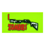I SHOTGUN ZOMBIES photo cards