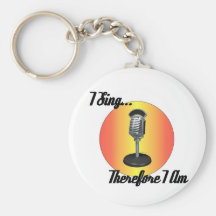 I sing keychain