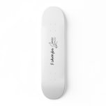 I skate for Jesús. skateboards