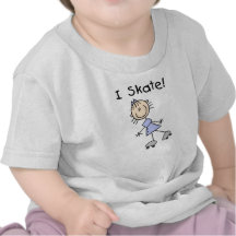 I Skate Girl Roller Skater Shirt