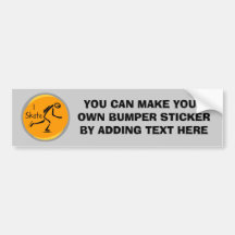 I Skate T-shirts and Gifts Bumper Sticker