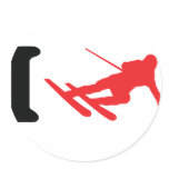 i ski icon skiing stickers