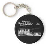 I slept at Bonnie & Clyde's Joplin Hideout keychains
