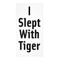 I Slept With Tiger Customised Photo Card