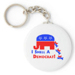 I Smell A Democrat keychains