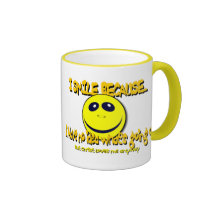 I SMILE BECAUSE...V1 MUGS