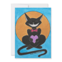 I smilez 'cause I eated all yer chocolates! Personalized Invitations