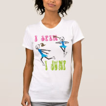 i spin i jump Ice Skating Tee