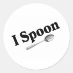 I Spoon Sticker