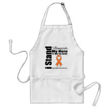 I Stand Alongside My Hero Multiple Sclerosis Aprons