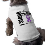 I Stand Alongside My Hero Sarcoidosis Dog Tee Shirt