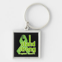 I Stand Strong Against Non-Hodgkins Lymphoma Key Chains