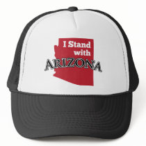 I Stand With Arizona Hats