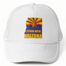 I stand with Arizona Mesh Hat
